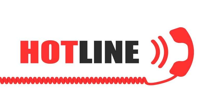 Liên hệ hotline chính thức