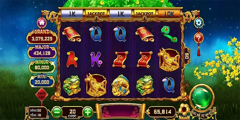 Quy trình quay slot game Phát tài