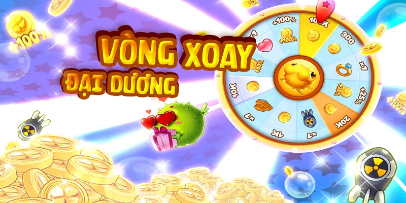 Vòng quay bắn cá là sự kết hợp hoàn hảo giữa kỹ năng và may mắn