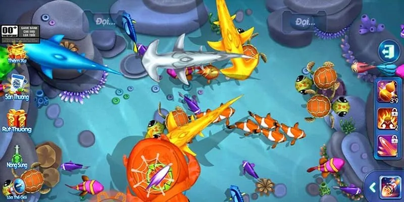 Bí quyết bắn cá bắt đầu từ việc chọn mục tiêu