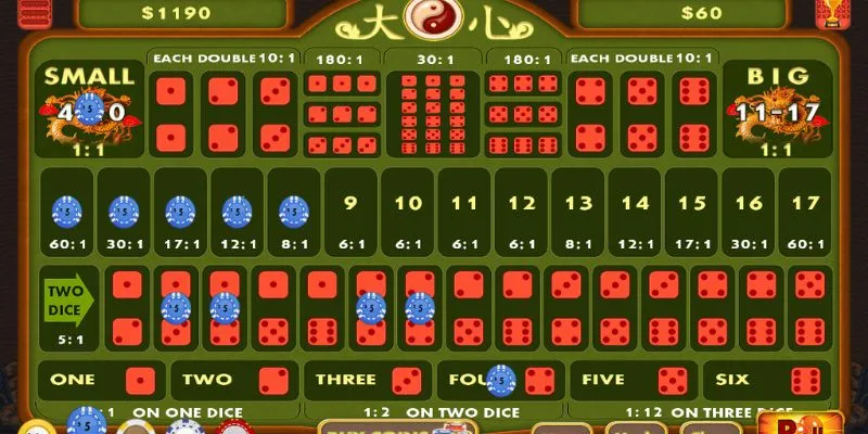 Phân tích xác suất chính xác trong sicbo 