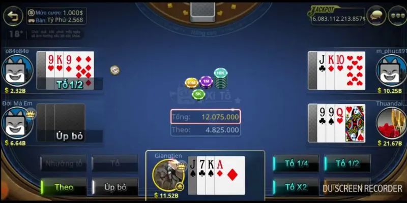 Mẹo chơi xì tố hiệu quả để nâng trình nhanh chóng 