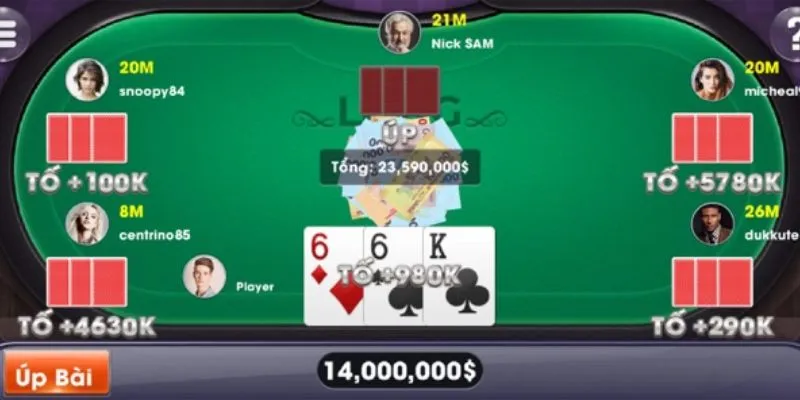 Các chiến thuật thông minh chơi tố 3 cây