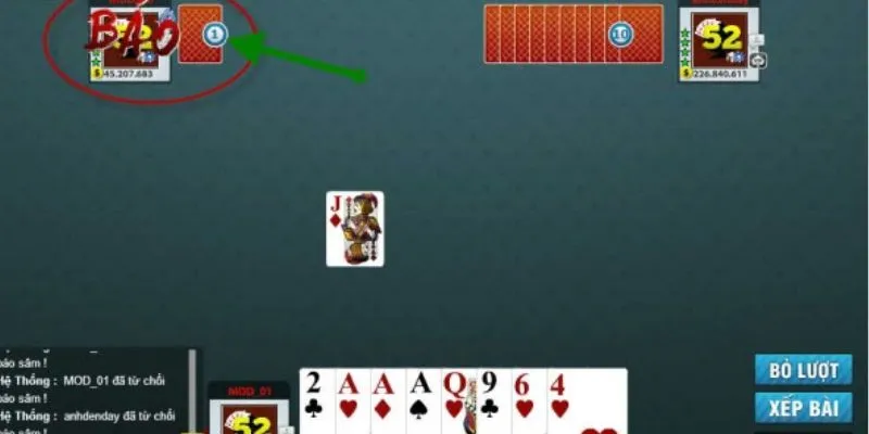 Nguyên tắc cơ bản khi chơi bài sâm 